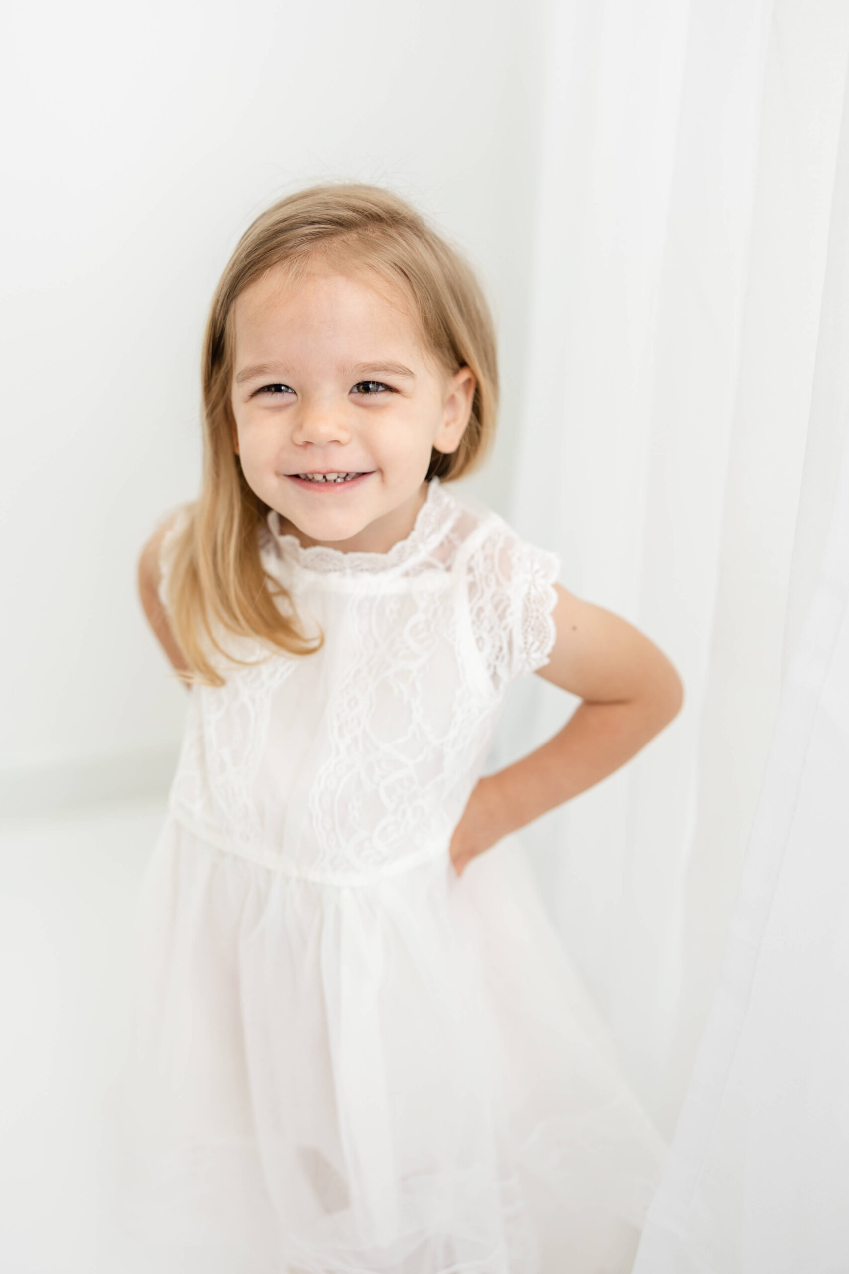 Captured beautiful 2 year old during child portrait session with Molly Berry Photography.