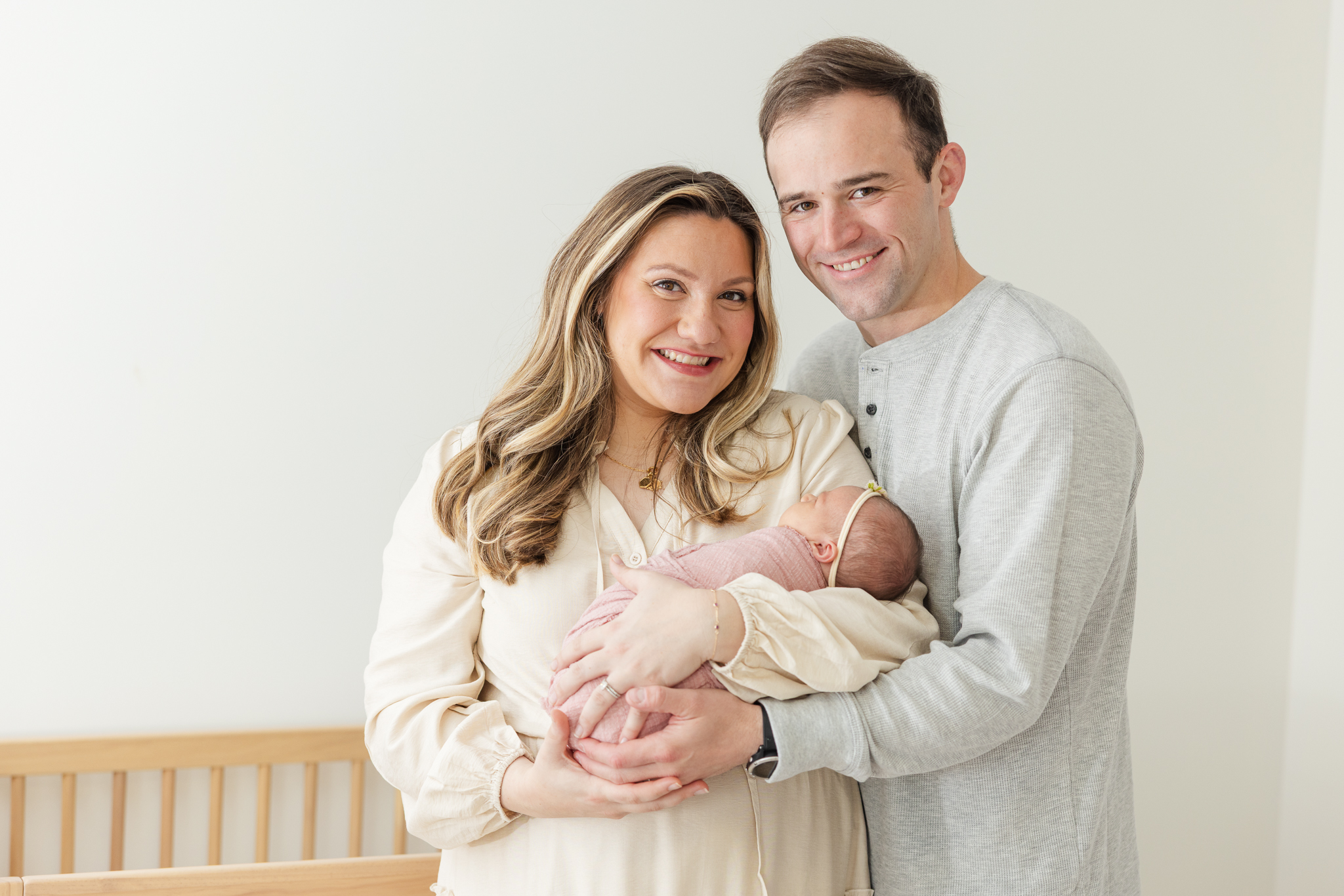 in home session taken during an augusta newborn session in Evans GA
